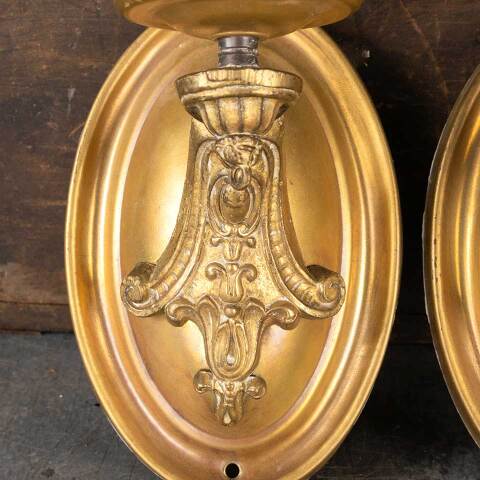 #48916 Antique Brass Wall Sconces Light Fixtures image 5