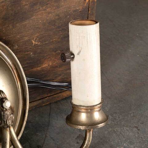 #48917 Antique Double Arm Wall Sconce Light Fixture image 2