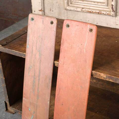 #48952 Antique Brass Push Plates Door Hardware image 2