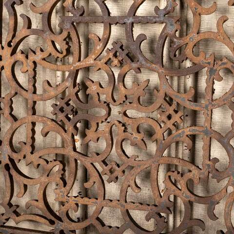 #49017 21x21 Iron Cold Air Return Floor Vent Cover image 2