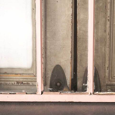 #49232 28x32 Salvaged Divided 3 Lite Window Sash image 7