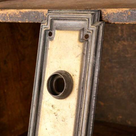 #49264 Arts & Crafts Doorknob Backplate Hardware image 5