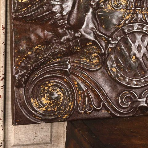 #49265 24x12 Pressed Metal Griffins Wall Panel image 2