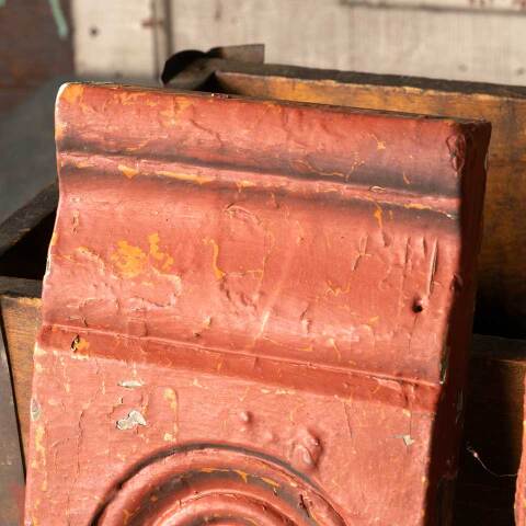 #49298 Pair of Wood Rosette Interior Trim Blocks image 3