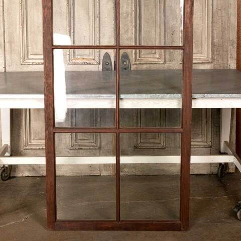 #49310 Antique Large Divided 8 Lite Wood Window image 6