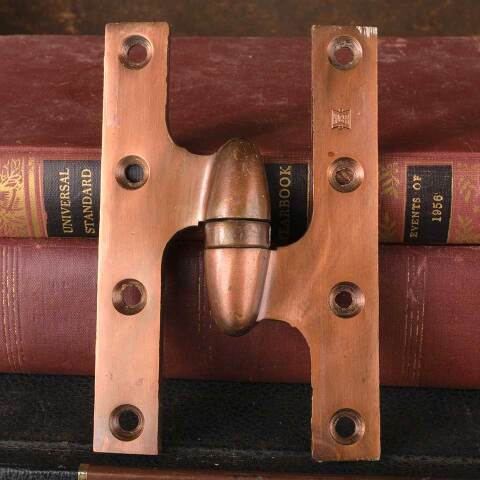 #49316 Vintage Hager Olive Knuckle Door Hinge image 2