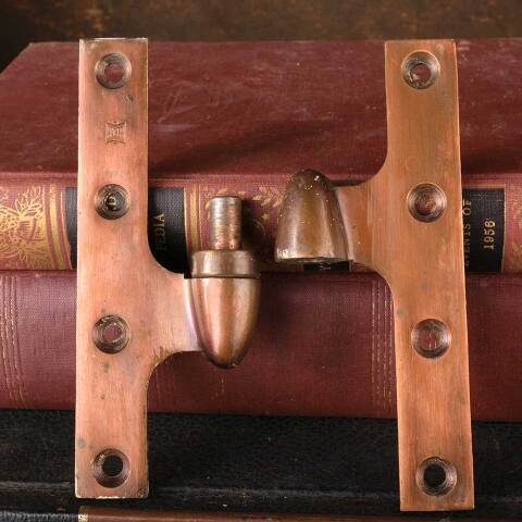 #49316 Vintage Hager Olive Knuckle Door Hinge image 5