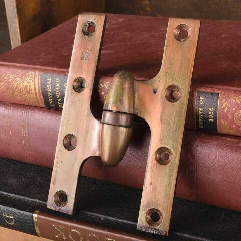 #49316 Vintage Hager Olive Knuckle Door Hinge image 8