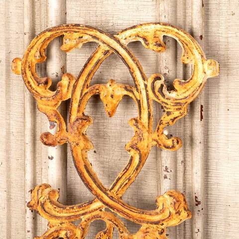 #49328 Cast Iron Wall Mount Sconce Planter Holder image 2