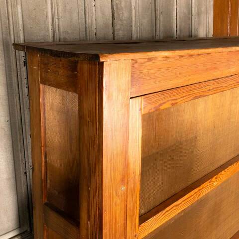 #49452 Antique Wood Chicken Nesting Box Cabinet image 3