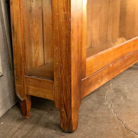 #49452 Antique Wood Chicken Nesting Box Cabinet image 8