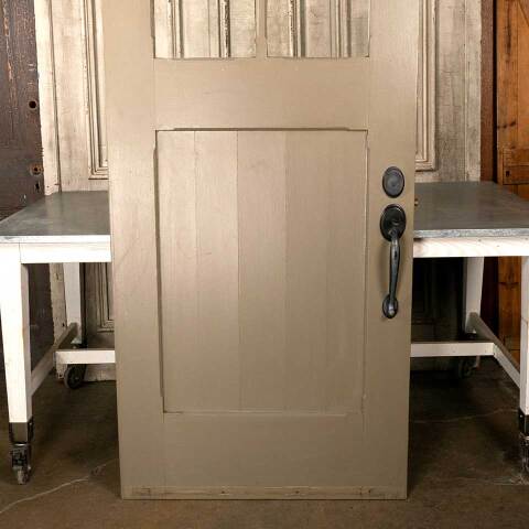 #49522 35x92 Pointed Arch Wood Entry Door image 3