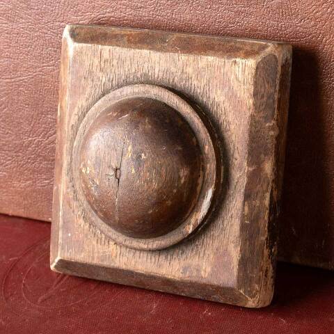 #49547 Salvaged Antique Wood Trim Ornament image 2