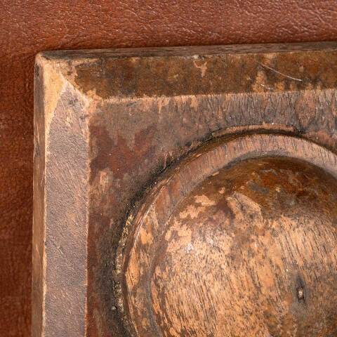 #49547 Salvaged Antique Wood Trim Ornament image 5