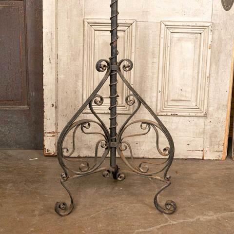 #49563 Antique Wrought Iron Stand image 5