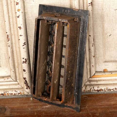 #49604 4x8 Antique Heat Grate Floor Vent Cover image 3