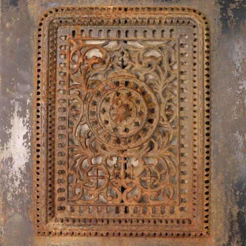 #49618 20x28 Antique Fireplace Summer Front Cover image 4