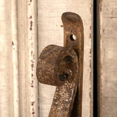 #49628 Pair of Antique Wrought Iron Brackets image 8