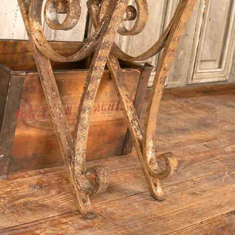 #49628 Pair of Antique Wrought Iron Brackets image 3