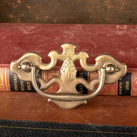 #49678 Vintage Furniture Bail Pull Drawer Hardware image 2