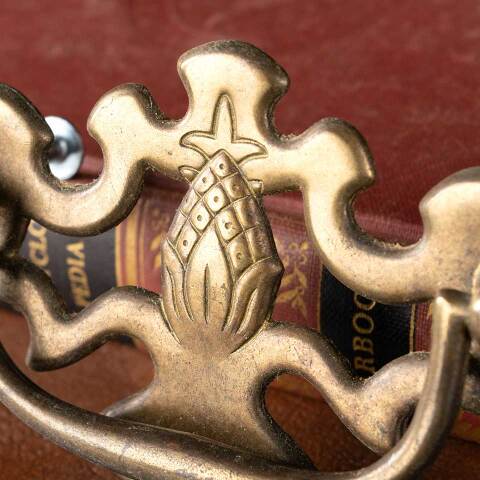 #49678 Vintage Furniture Bail Pull Drawer Hardware image 3