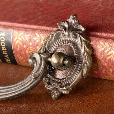 #49700 Vintage Ornate Furniture Drawer Bail Pull image 4