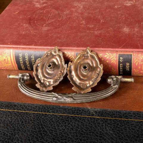 #49700 Vintage Ornate Furniture Drawer Bail Pull image 5