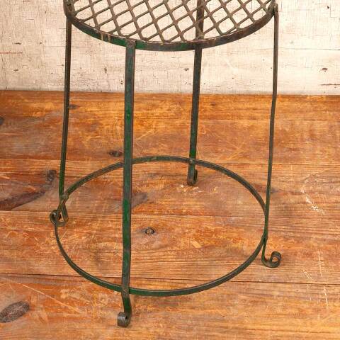 #49718 Vintage Metal Flower Pot Stand image 3