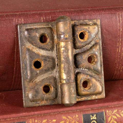 #49861 Antique Cast Metal Transom Window Hinge image 3