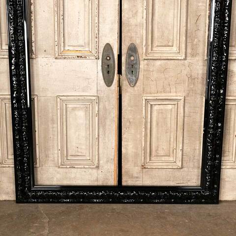 #49927 Large Lacquered Black Picture Frame image 5