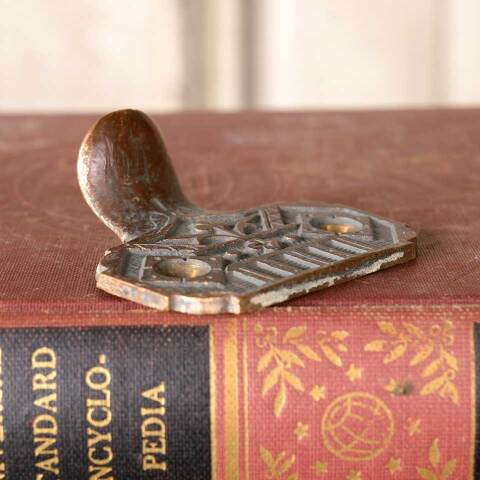 #49981 Antique Ornate Window Sash Lift Hardware image 4