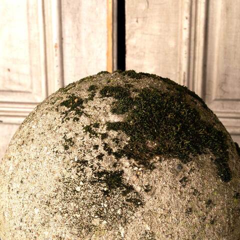 #50006 Salvaged Vintage Cast Concrete Garden Finial image 5