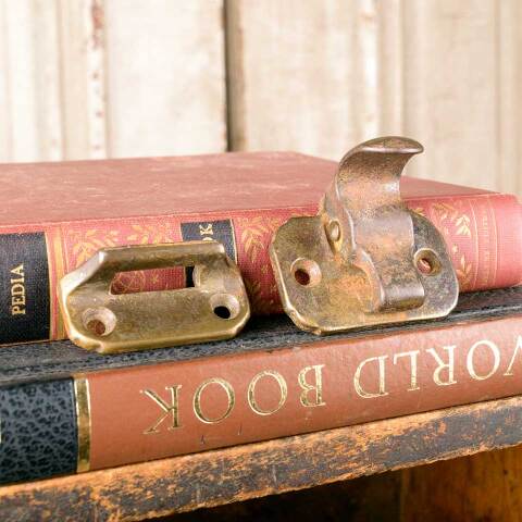 #50024 Salvaged Cast Iron Window Sash Lift & Lock image 3