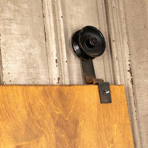 #50030 Industrial Style Wood & Metal Display Board image 2