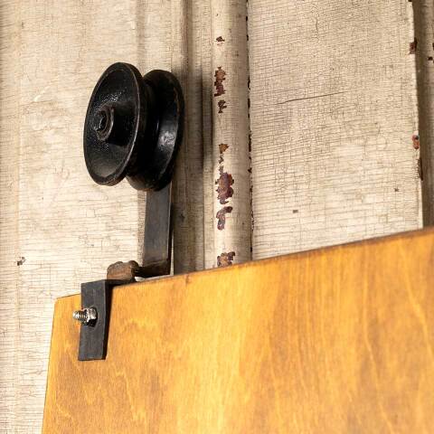 #50030 Industrial Style Wood & Metal Display Board image 5