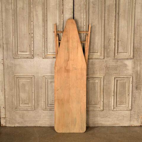 #50035 Antique Wood Ironing Board Console Table image 5