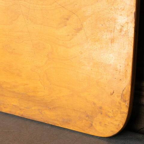#50048 Salvaged Vintage Wood School Desk Top image 2