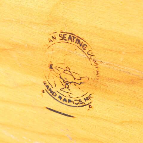 #50048 Salvaged Vintage Wood School Desk Top image 6