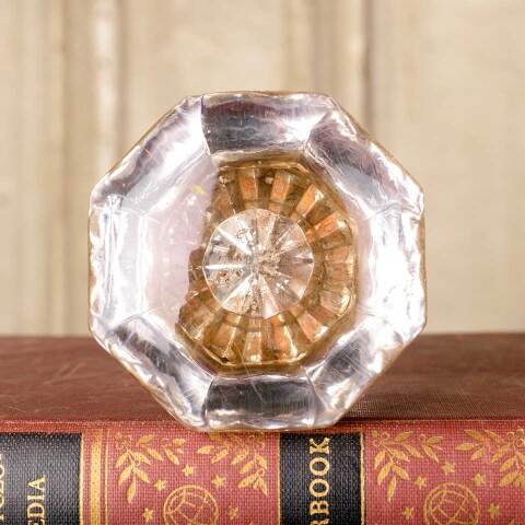 #50079 Antique Glass Doorknobs Door Hardware Set image 4