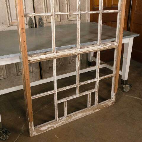 #50158 Antique Arched Divided Lite Wood Window image 7