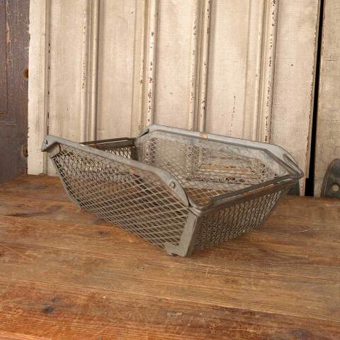 #50178 Industrial Metal Basket with Handles image 4