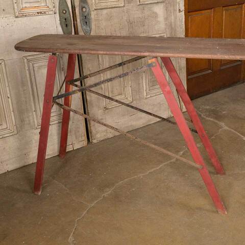 #50235 Antique Folding Wood Ironing Board image 2