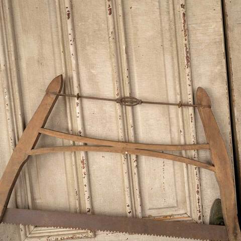 #50242 Antique Buck Bow Wood Cutting Handsaw image 3