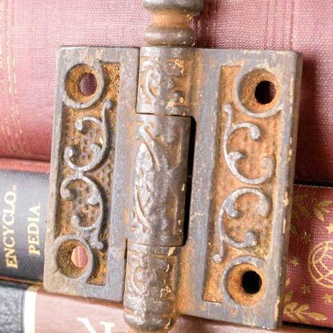 #50281 2 1/2" Cast Iron Steeple Finial Door Hinge image 3