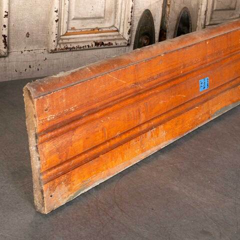 #50370 Salvaged Antique Oak Baseboard Trim image 4