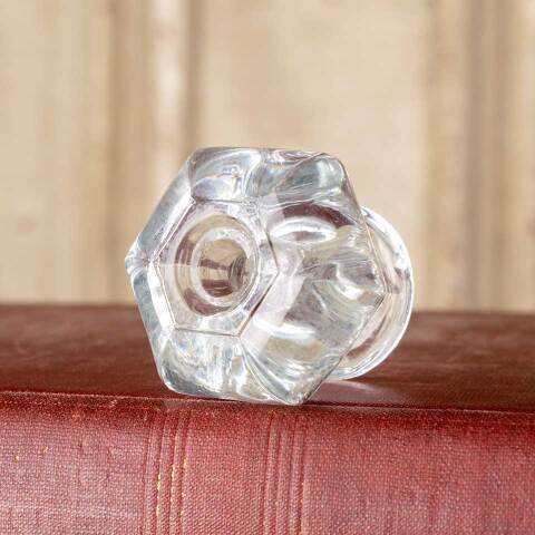 #50374 Vintage Pressed Glass Furniture Knob image 2