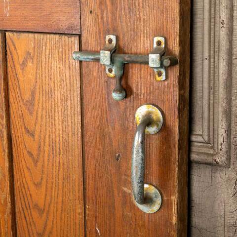 #50381 52x99 Darby Dan Farm Oak Horse Stall Door image 4