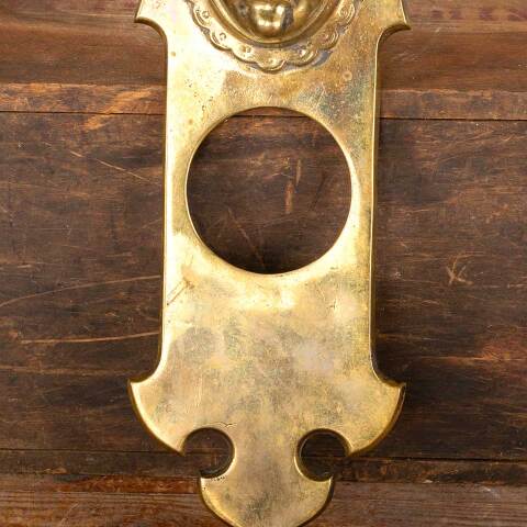 #50538 Antique Brass Figural Backplate Hardware image 3