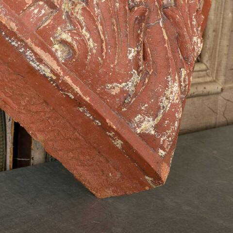 #50567 Antique Terra Cotta Building Ornament image 3