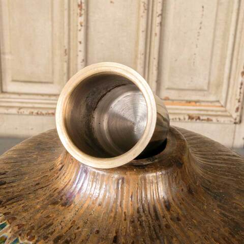 #50587 Salvaged Patio Table Fire Feature Decor image 3